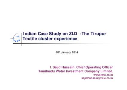 Microsoft PowerPoint - 11 TWIC -Gujarat ZLD conference 28th Jan 2014.pptx