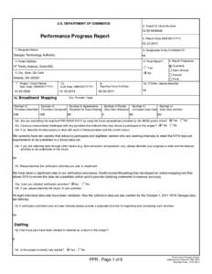 U.S. DEPARTMENT OF COMMERCE  2. Award Or Grant Number[removed]M09046