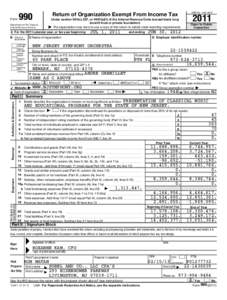 Form  990 Return of Organization Exempt From Income Tax