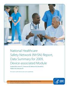 National Healthcare Safety Network (NHSN) Report, Data Summary for 2009, Device-associated Module