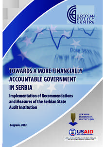 European Policy Centre – Towards a More Financially Responsible Government in Serbia: Implementation of Recommendations and Measures of the Serbian State Audit Institution