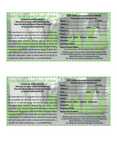 SHORT TERM RADON DETECTION KIT COUPON Testing for radon is simple. Now you can get a radon test kit for $15 from the National Radon Program Services at Kansas State University. This radon detector kit is a short-term tes