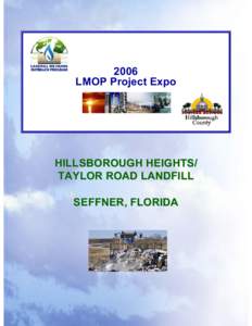 HILLSBOROUGH HEIGHTS/TAYLOR ROAD LANDFILL SEFFNER, FLORIDA