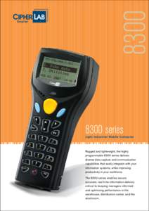 series Light Industrial Mobile Computer  Rugged and lightweight, the highly