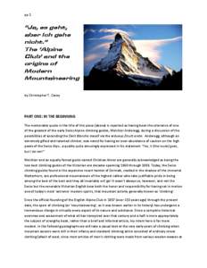 Mountains of Switzerland / Edward Whymper / Matterhorn / Douglas Robert Hadow / Michel Croz / Charles Hudson / Lord Francis Douglas / Zermatt / Swiss Alps / Alps / Mountaineering / Climbing