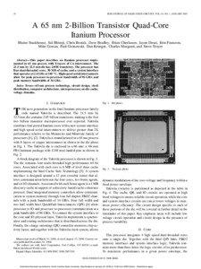 18  IEEE JOURNAL OF SOLID-STATE CIRCUITS, VOL. 44, NO. 1, JANUARY 2009