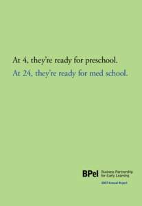 Business Process Execution Language / Preschool education / Learning through play / Achievement gap in the United States / Kindergarten / Child care / Education / Early childhood education / Educational stages