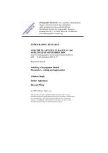 Agent-based model / Aggregation / Simulation / Economic model / Ethology / Knowledge / Science / Thomas Schelling / University of Maryland College of Behavioral and Social Sciences