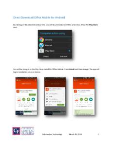 Direct Download Office Mobile for Android