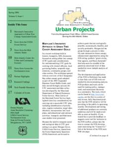 Urban Projects Spring 2006.indd