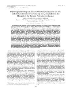 Anaerobic digestion / Archaea / Environmental microbiology / Methanogen / Methanobrevibacter smithii / Termite / F420 / Human microbiome / RFM / Microbiology / Biology / Waste management