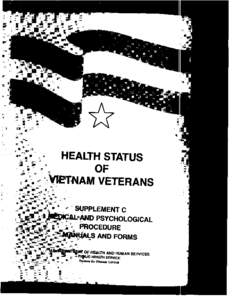 HEALTH STATUS   OF VIETNAM VETERANS