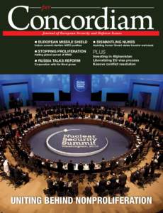 Concordiam per Journal of European Security and Defense Issues  n EUROPEAN MISSILE SHIELD
