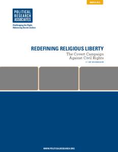 Separation of church and state / Abortion debate / Dignitatis Humanae / The Becket Fund for Religious Liberty / Freedom of religion / Human rights / Reproductive justice / Christian right / Family values / Feminism / Social philosophy / Political spectrum