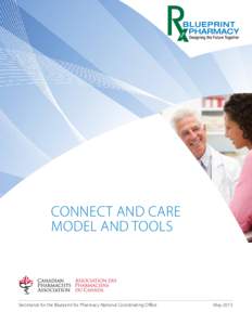 connect and care model and tools Secretariat for the Blueprint for Pharmacy National Coordinating Office  May 2013