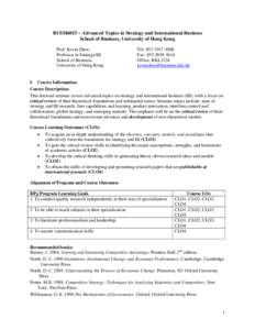 Business intelligence / Human resource management / Market research / Resource-based view / Academy of Management / Strategic management / Cliff Bowman / George S. Day / Management / Business / Year of birth missing