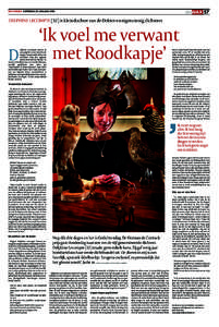 dmWAX 57  DE MORGEN ZATERDAG 23 JANUARI 2010 DELPHINE LECOMPTE (32) is kleindochter van de Dokter en eigenzinnig dichteres