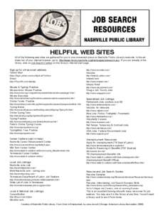 Jobs_Helpful Web Sites.indd
