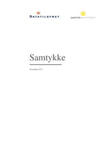 Samtykke NovemberSamtykke