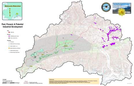 Matanuska Watershed  Past, Present, & Potential Industrial Development Past Old Mine Sites