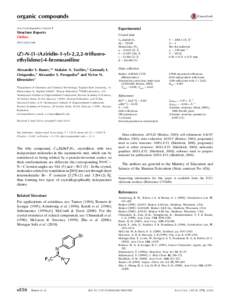 (Z)-N-[1-(Aziridin-1-yl)-2,2,2-trifluoroethylidene]-4-bromoaniline