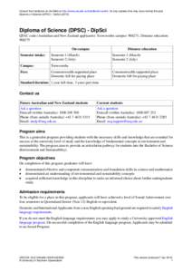 Education / Association of Commonwealth Universities / University of Southern Queensland / Tertiary education fees in Australia