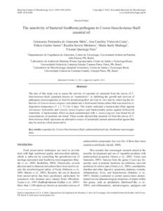 Brazilian Journal of Microbiology 44, 4, [removed]ISSN[removed]