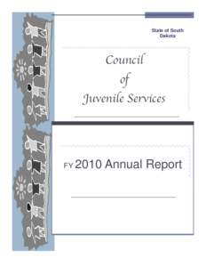 State of South Dakota Council of Juvenile Services
