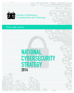 Ministry of Information, Communications and Technology Feel safe online  2014