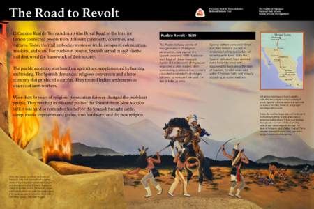 Native American history / Hopi tribe / Puebloan peoples / Pueblo Revolt / El Camino Real de Tierra Adentro / Pueblo / Ohkay Owingeh /  New Mexico / Popé / El Camino Real / New Mexico / History of North America / Tewa