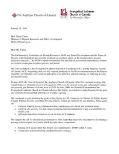 Microsoft Word - Letter to Minister Finley[removed]POVERTY