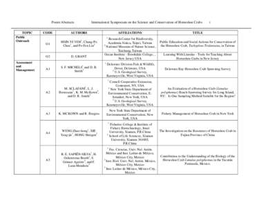 Microsoft Word - AbstractsPosters.doc