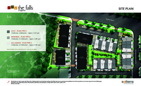 The Falls at Eaglewind Siteplan and Rainscreen