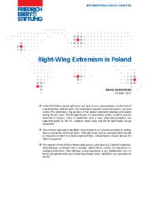 Right-wing extremism in Poland