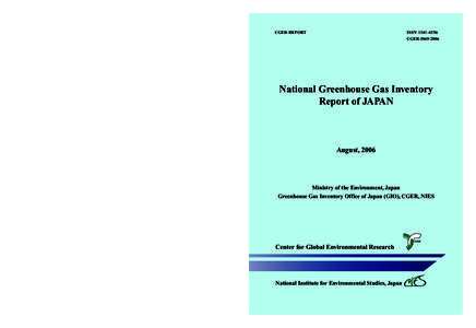 C M Y K  T-2641/環境研 CGER-I069-2006 表1-4 National Greenhouse Gas Inventory Report of JAPAN