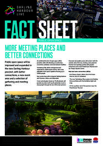 FACT SHEET  Artist Impression PUBLIC OPEN SPACE