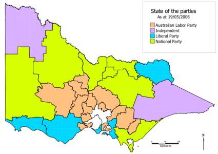 State of the parties As at[removed]Australian Labor Party Independent Liberal Party