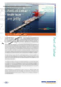 Developing the Port of Sohar – bulk iron ore jetty  Royal Haskoning’s