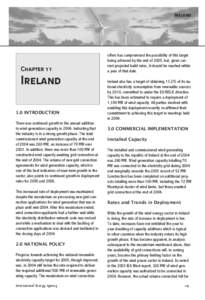 Ireland  Chapter 11 Ireland 1.0 INTRODUCTION