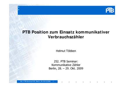 Microsoft PowerPoint - Sem KVZ PTB Position HT Freigabe V2.ppt