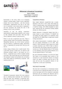 Radio electronics / Radar / Television technology / Transmitter / Antenna / Orthogonal frequency-division multiplexing / Television transmitter / ANT / DVB-T2 / Electronic engineering / Technology / Electronics