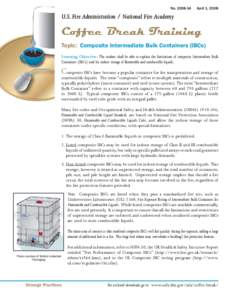 CB[removed]Composite Intermediate Bulk Containers (IBCs)