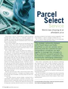 Choosing an  Parcel Select  Service