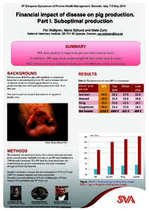 Microsoft PowerPoint - Financial impact of disease I Production Final ESPHM 2014.pptx