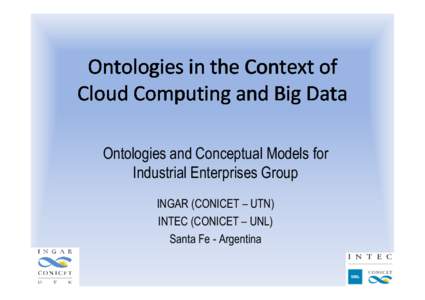 Ontologies in the Context of Cloud ComputingVFinal