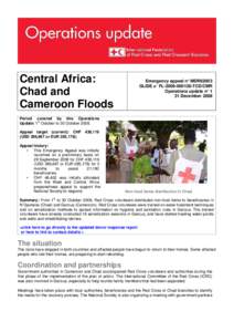 Central Africa: Chad and Cameroon Floods Emergency appeal n° MDR62003 GLIDE n° FL[removed]TCD/CMR