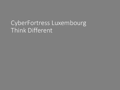 Computer security / Cyberwarfare / Crime prevention / National security / Data security / Denial-of-service attack / Data center / Data loss prevention software / Security information and event management / Computer network security / Computing / Security