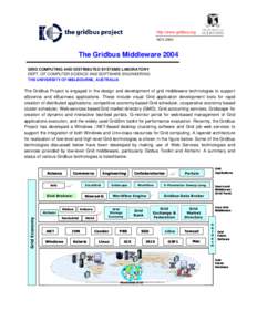 Computer architecture / Globus Toolkit / Middleware / E-Science / P-GRADE Portal / Oracle Grid Engine / Concurrent computing / Grid computing / Computing