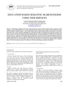 Science / Computational linguistics / Ontology / Technical communication / WordNet / Semantic search / Semantic similarity / Corporate Semantic Web / Simple Knowledge Organization System / Semantic Web / Information / Knowledge representation