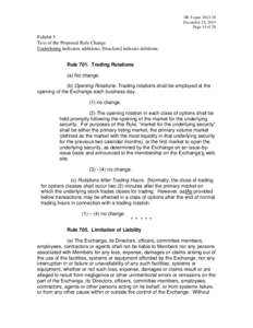 SR-Topaz[removed]December 23, 2013 Page 14 of 20 Exhibit 5 Text of the Proposed Rule Change